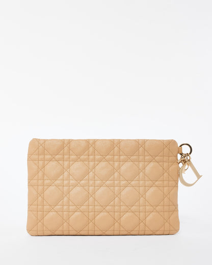 Dior Quilted Canvas Clutch Bag