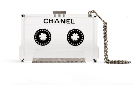Chanel Timeless Leather Black Clutch