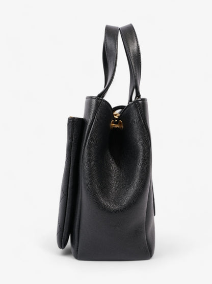 Chanel Framed Business Affinity Bag Black Caviar Leather