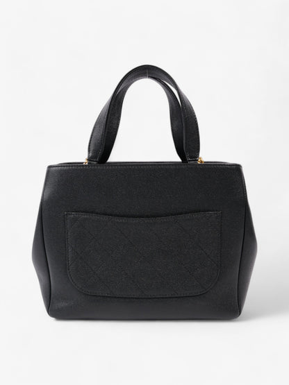 Chanel Framed Business Affinity Bag Black Caviar Leather