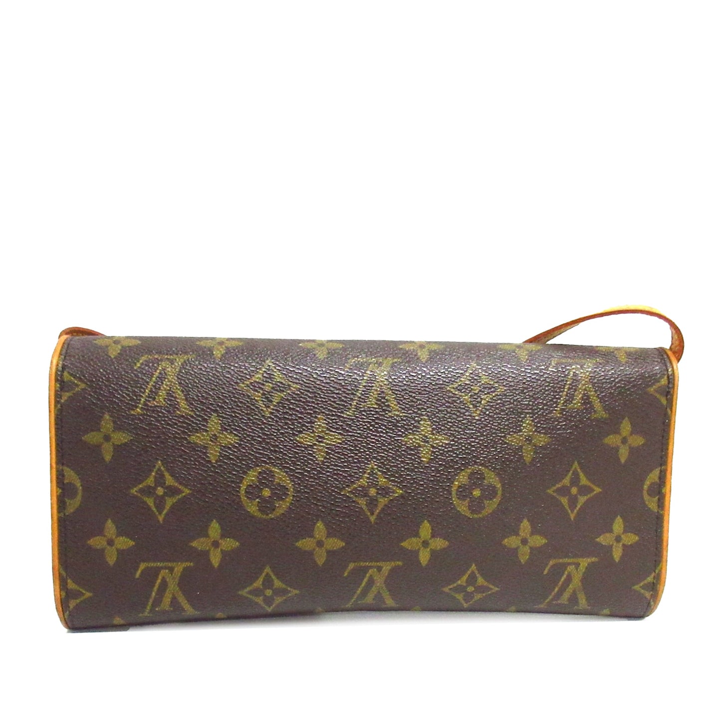 Brown Louis Vuitton Monogram Pochette Twin GM Crossbody Bag