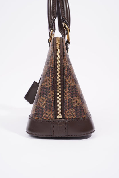 Louis Vuitton Alma Damier Ebene Coated Canvas BB