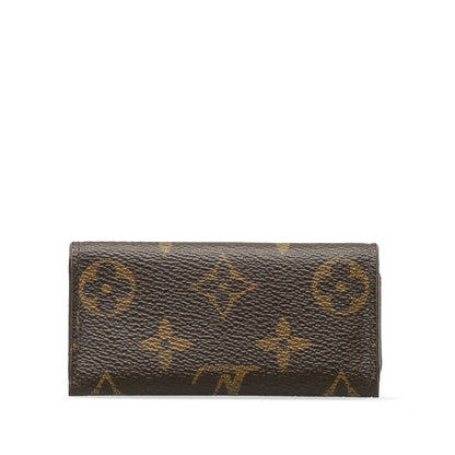 Brown Louis Vuitton Monogram 4 Key Holder