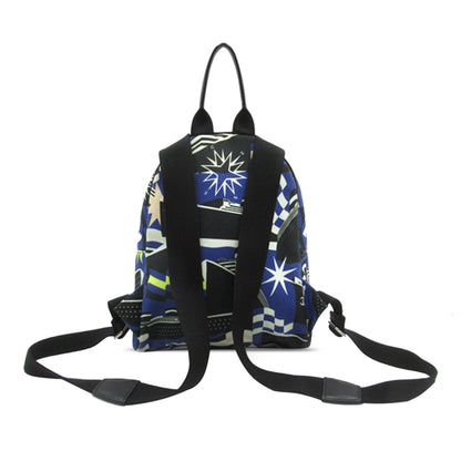 CHANEL CC Cruise Print Canvas Backpack