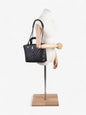 Chanel Shopping Tote Black Calfskin Leather Small