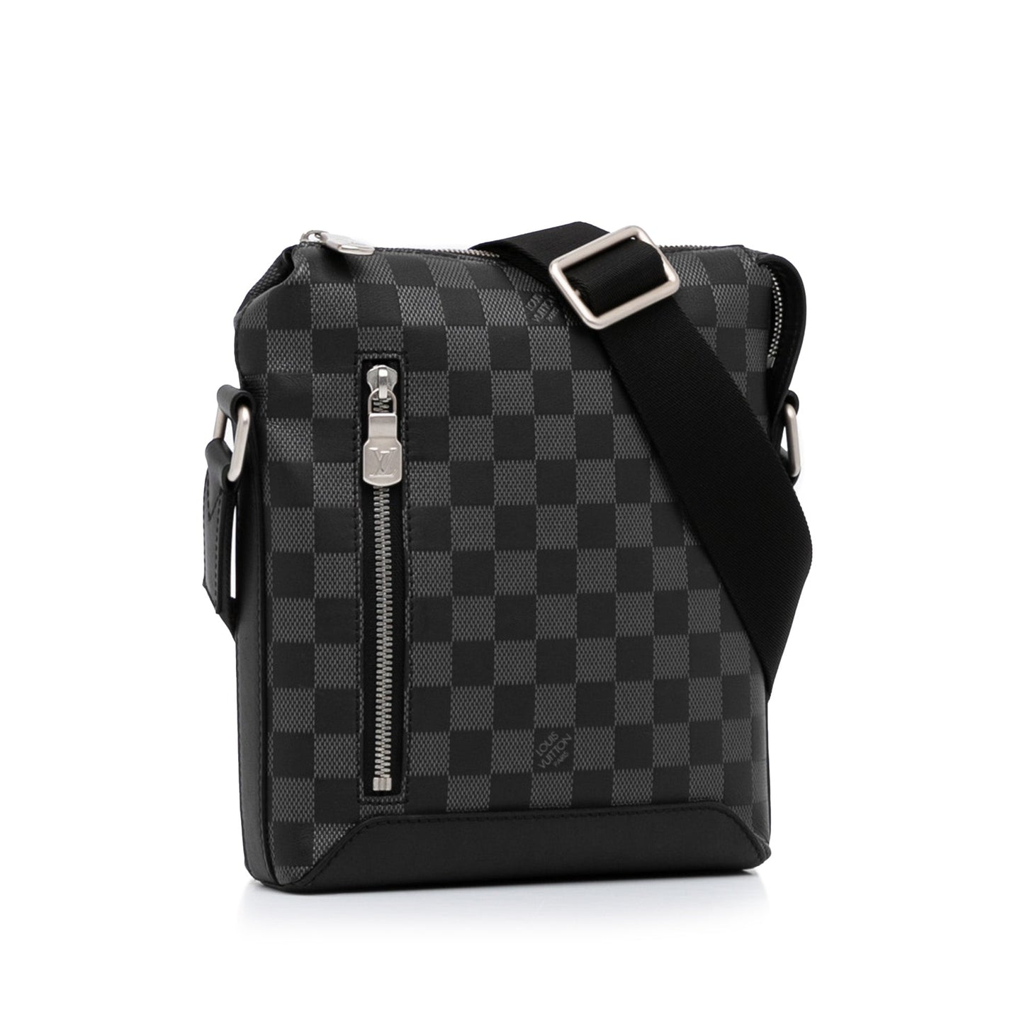 Black Louis Vuitton Damier Infini Discovery Messenger Crossbody Bag