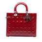 Dior Lady Dior Cannage Red Handbag Style 3