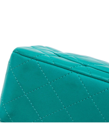 Mini Rectangular Classic Lambskin Crossbody Bag with Chain Strap