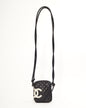Chanel Black/White Leather Cambon Crossbody Bag
