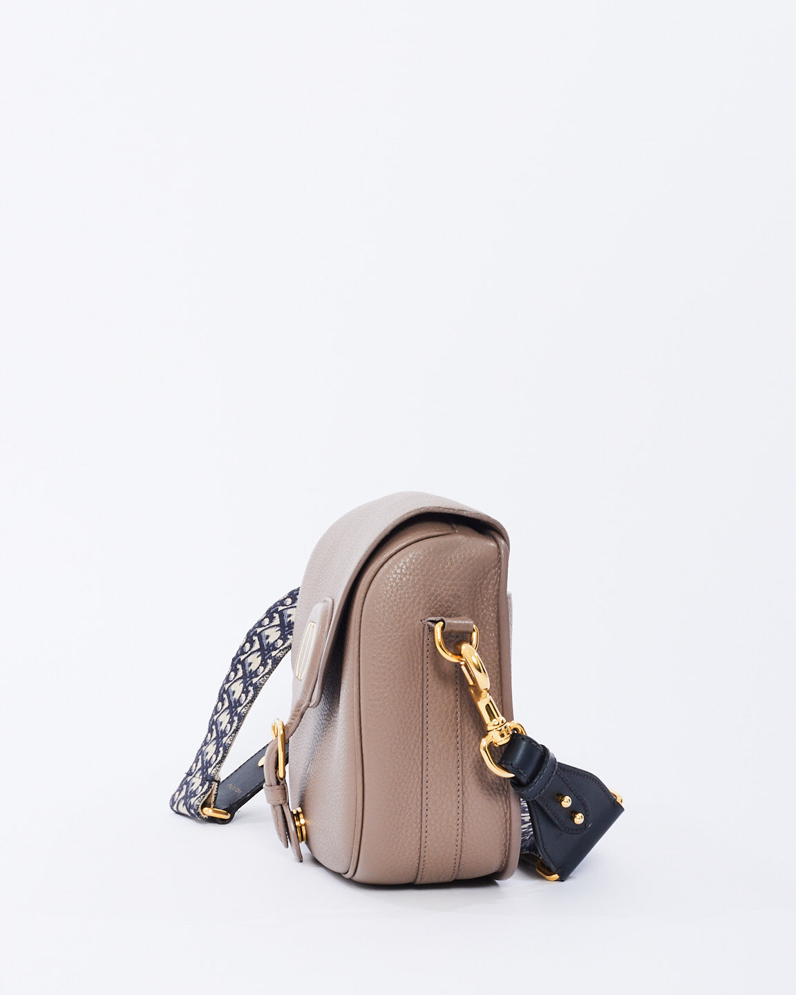 Dior Leather Canvas Handbag