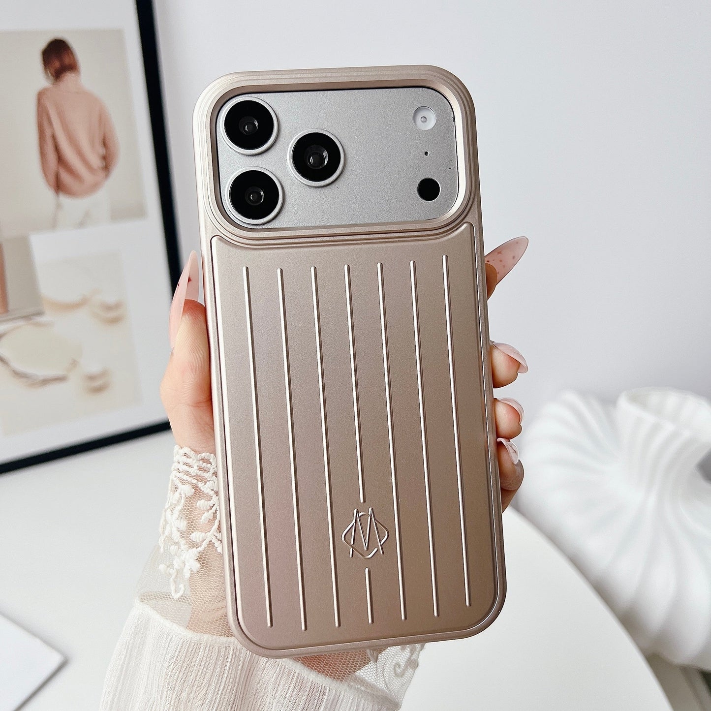 Rimowa Aluminum Phone Case for iPhone