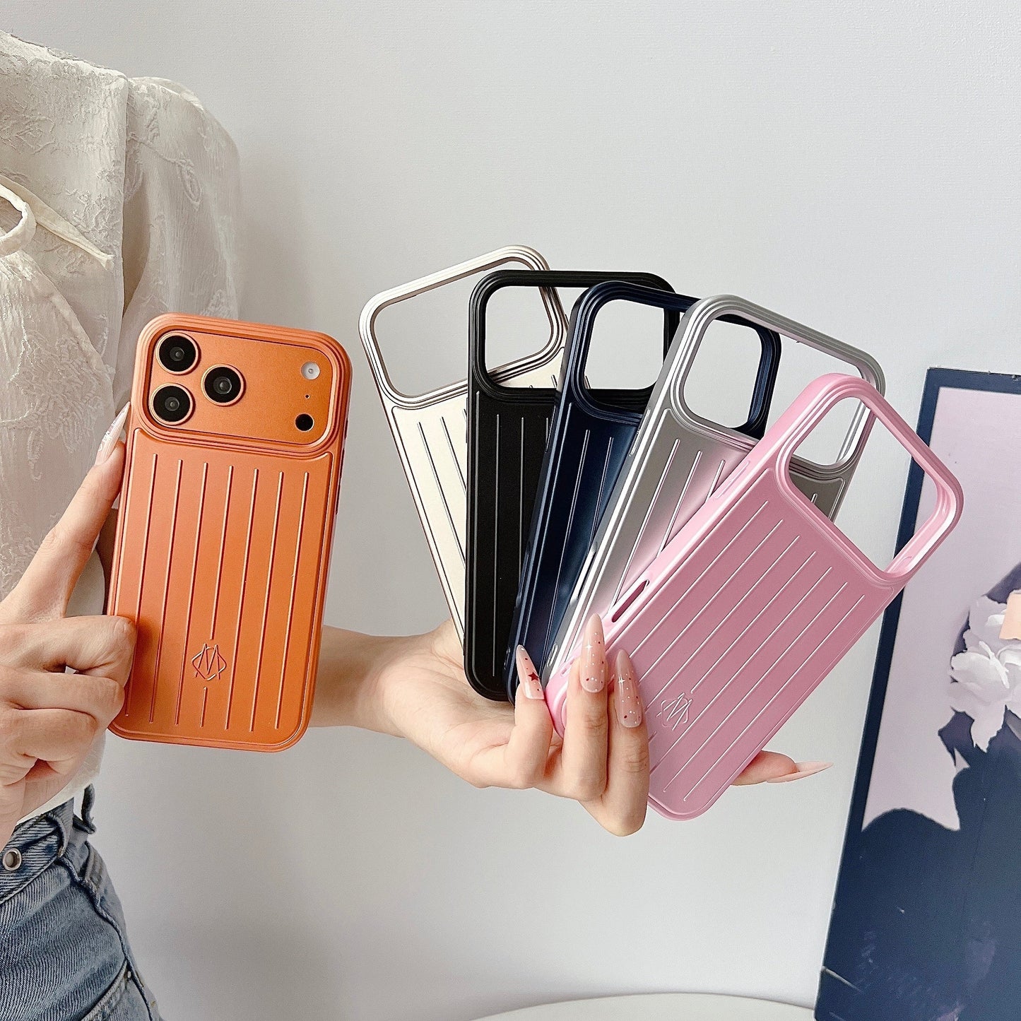 Rimowa Aluminum Phone Case for iPhone