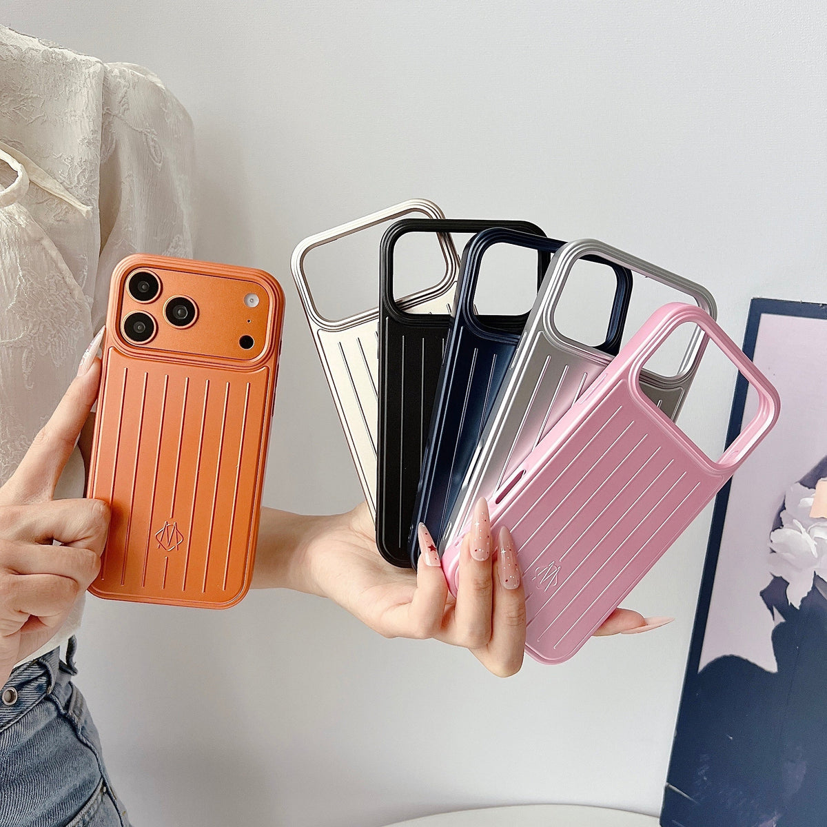 Rm Aluminum Phone Case For Iphone 13-17/ Pro/ Pro Max/Plus/Air / 18 Pro / 18 Pro Max