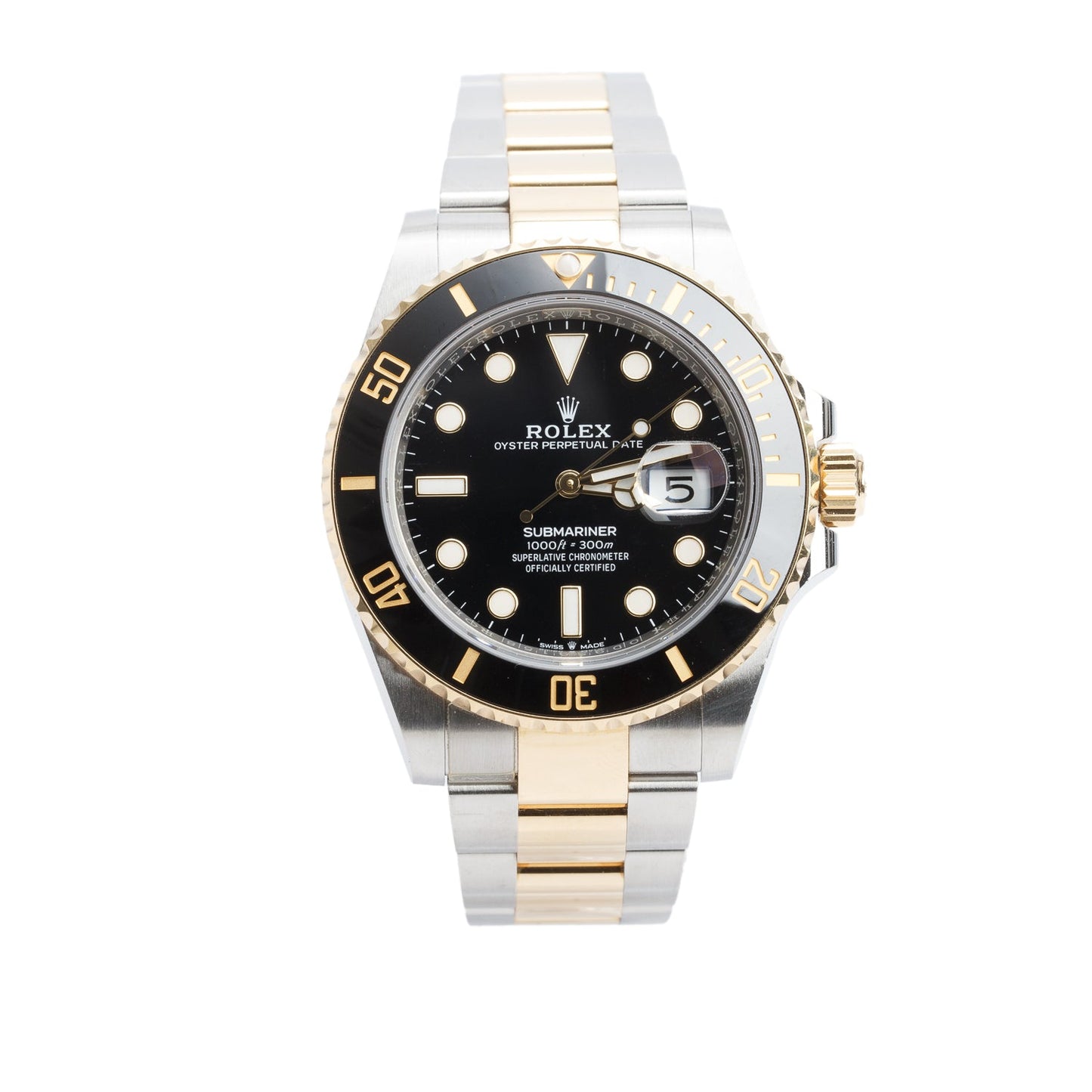 Rolex 2022 Stainless Steel & 18k Rose Gold Submariner Date 41 MM Automatic Watch 126613LN w/ Box & Papers