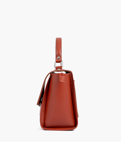 Rust mini messenger bag