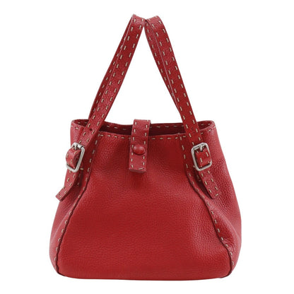 Fendi Selleria Leather Handbag
