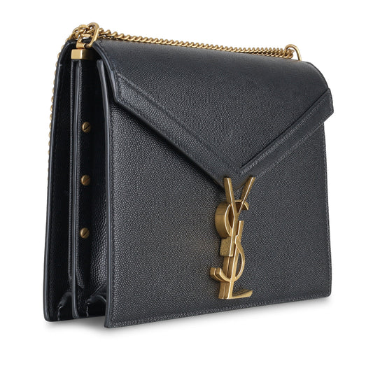Saint Laurent Cassandra Black Shoulder Bag Style 3