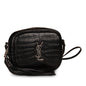 Saint Laurent Small Lou Camera Bag- Croc Embossed
