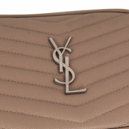 Saint Laurent Lou Beige Crossbody Beige
