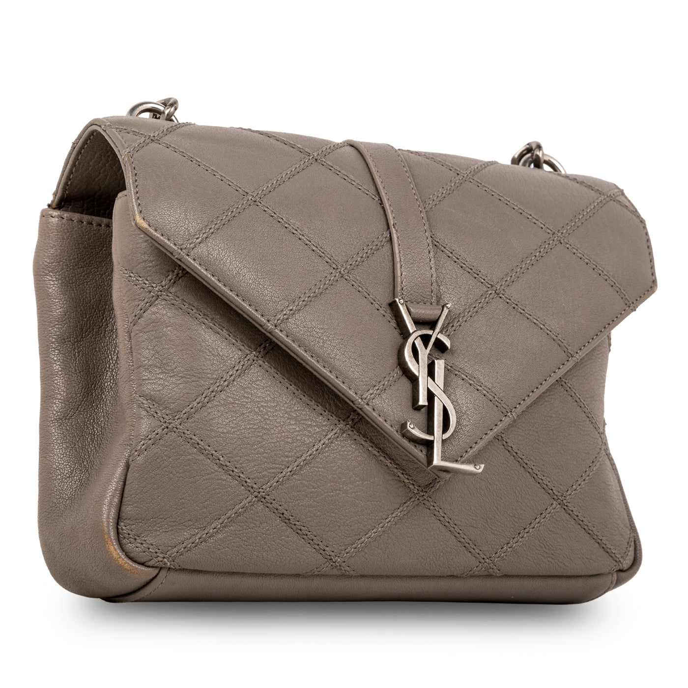 Saint Laurent College Red Shoulder Bag Red