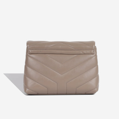 Saint Laurent Loulou Calfskin Red Shoulder Bag Style 6