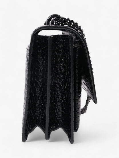 Saint Laurent Sunset Leather Black Shoulder Bag Style 12