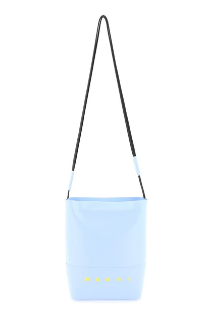 Marni Coated Canvas Crossbody Bag Men