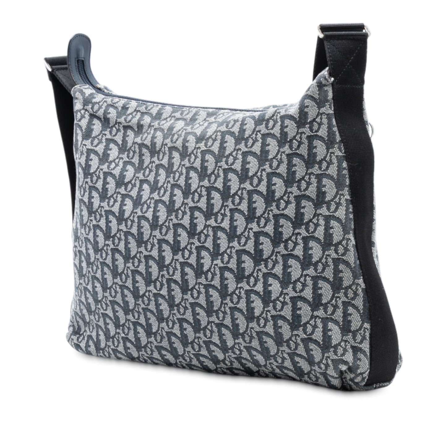 Dior Diorissimo Canvas Blue Crossbody Style 2
