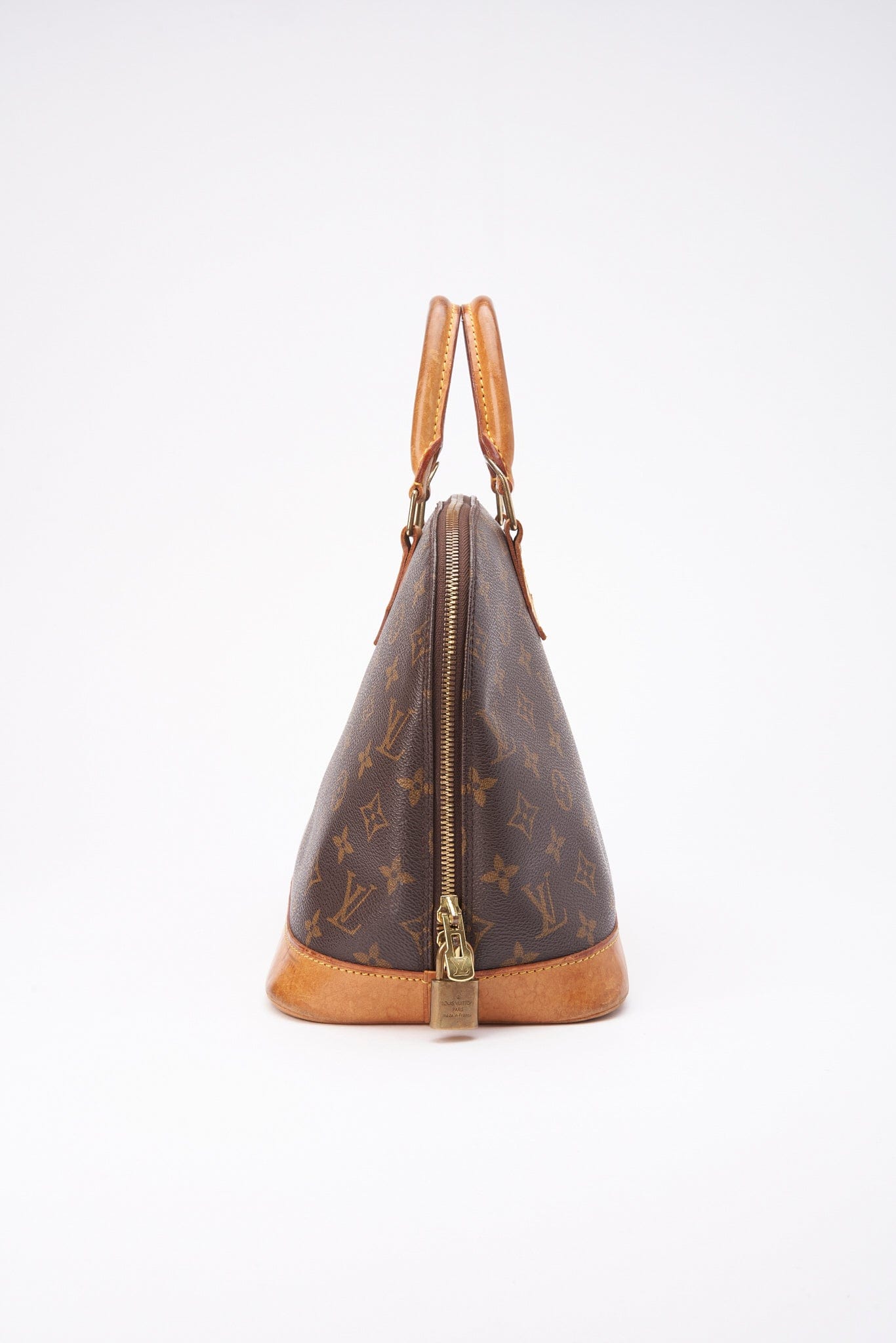 Louis Vuitton Alma Monogram Canvas Brown Bag