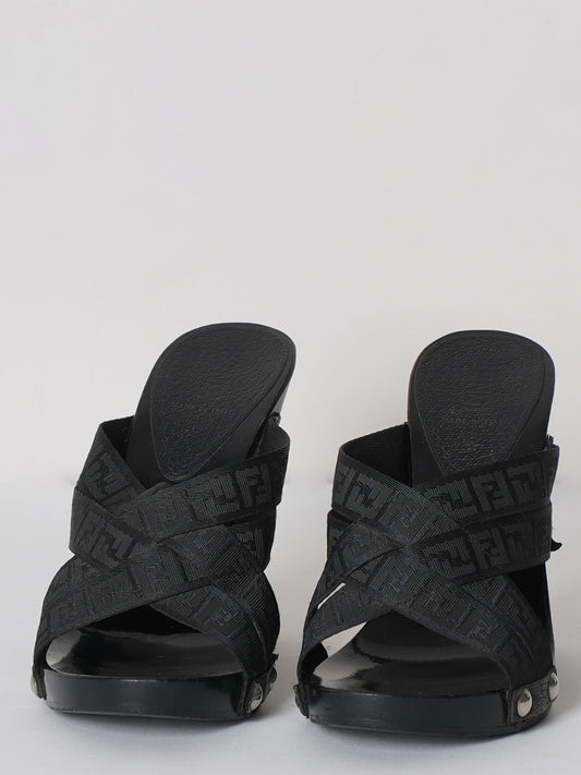 Fendi Zucca Heel