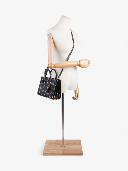 Saint Laurent Sac De Jour Leather Black Handbag Leather