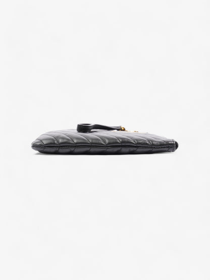 Saint Laurent Cassandre Leather Black Shoulder Bag Style 2