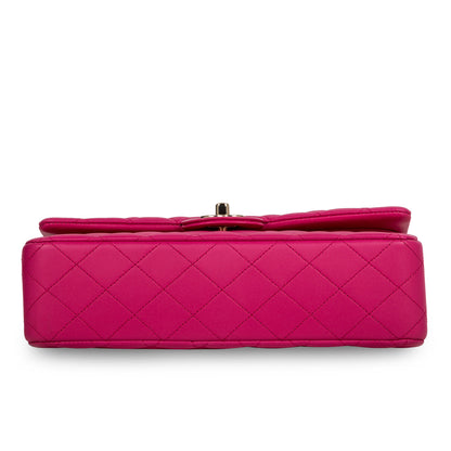 Chanel Classic Flap Lambskin Gold Shoulder Bag Style 39