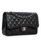 Chanel Classic Flap Caviar Black Shoulder Bag Style 31