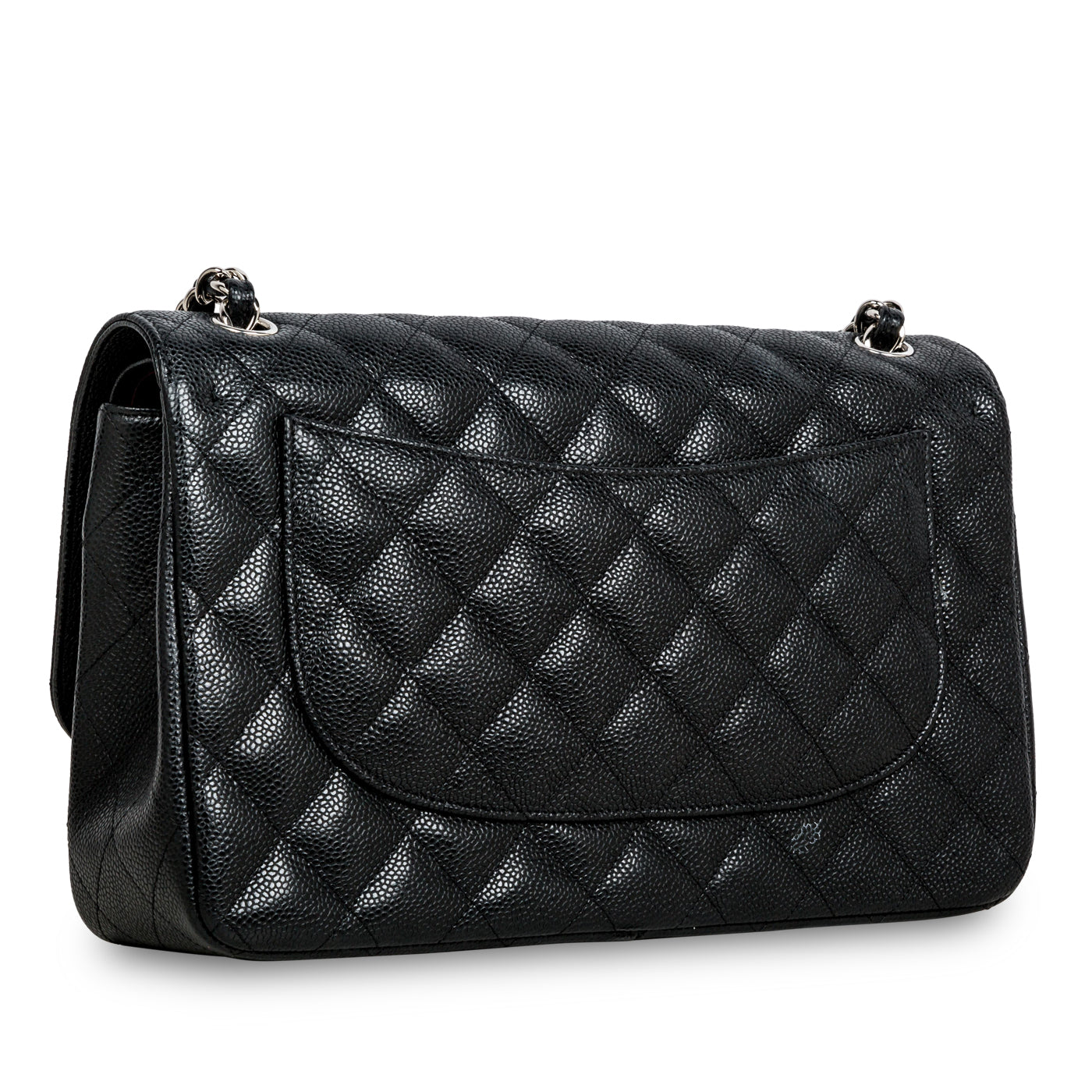 Chanel Classic Flap Caviar Black Shoulder Bag Style 31