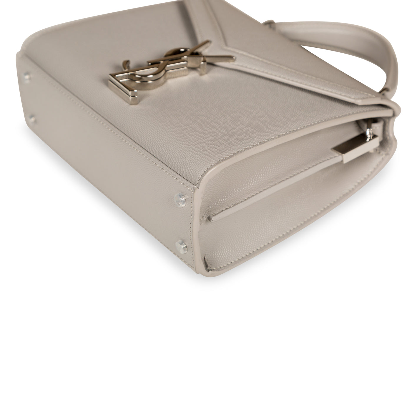 Saint Laurent Cassandra Leather Red Shoulder Bag Style 14
