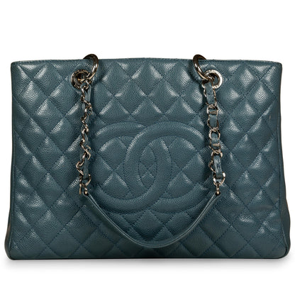Chanel Timeless Caviar Gold Tote Bag Style 2