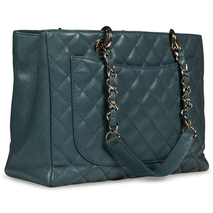 Chanel Timeless Caviar Gold Tote Bag Style 2