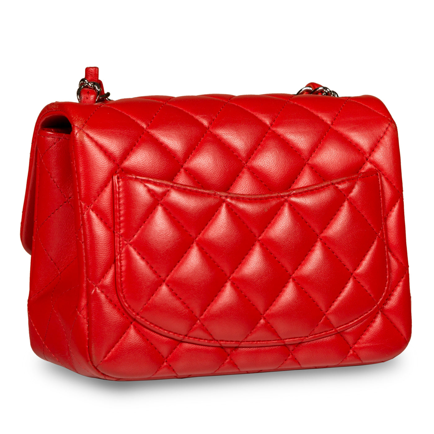 Chanel Classic Flap Lambskin Black Shoulder Bag Style 233