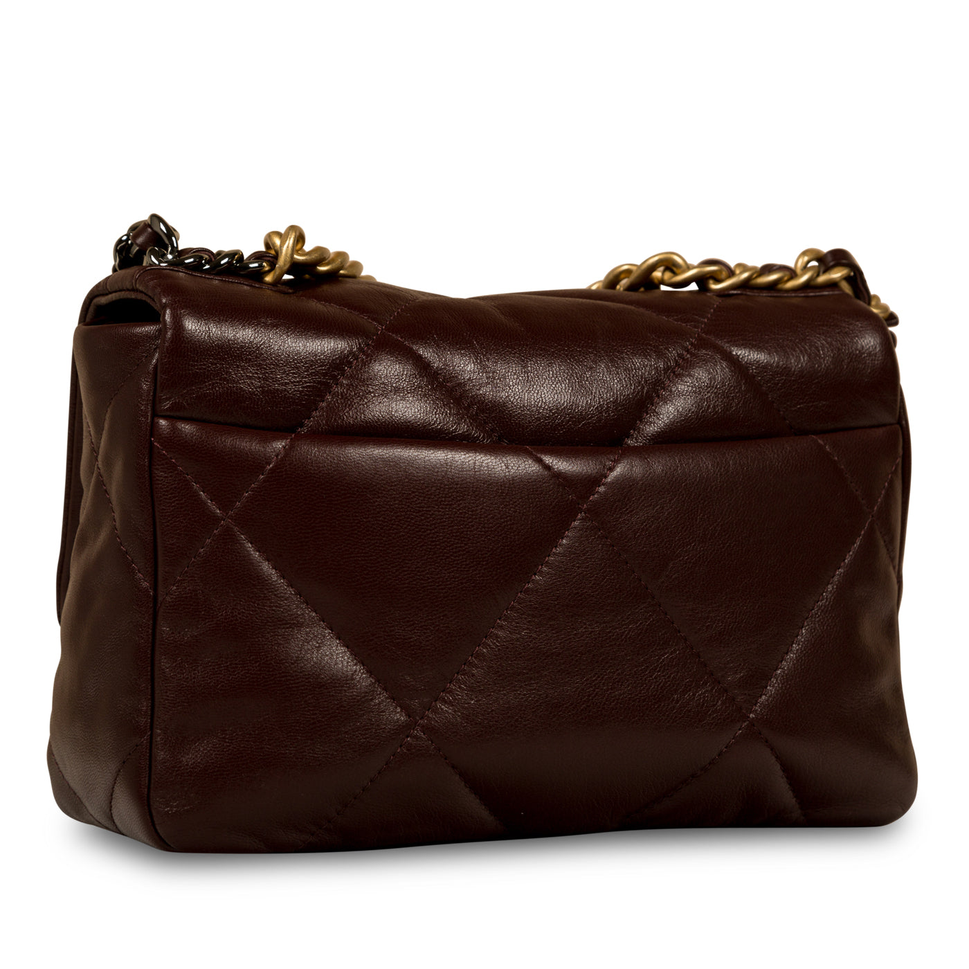 Chanel Chanel 19 Lambskin Black Shoulder Bag Style 24