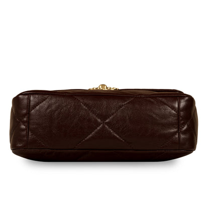 Chanel Chanel 19 Lambskin Black Shoulder Bag Style 25