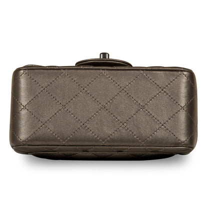 Chanel Classic Flap Lambskin Black Shoulder Bag Style 231