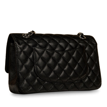 Chanel Classic Flap Caviar Black Shoulder Bag Style 83