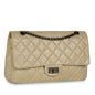 Chanel Classic Flap Calfskin Beige Shoulder Bag