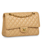 Chanel Classic Flap Caviar Gold Shoulder Bag Style 27