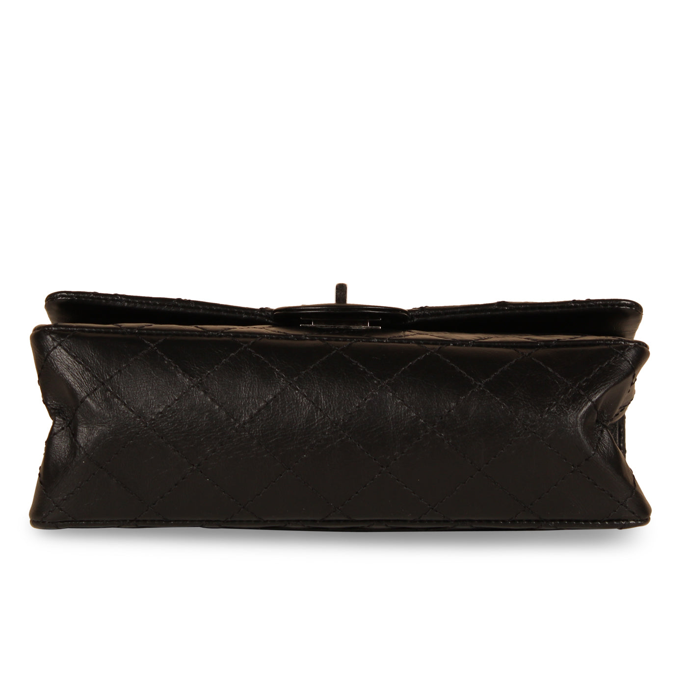 Chanel Classic Flap Calfskin Black Shoulder Bag Style 11