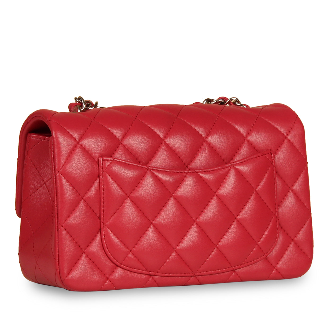 Chanel Classic Flap Lambskin Black Shoulder Bag Style 179