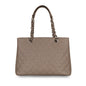 Chanel Timeless Caviar Silver Tote Bag Style 5