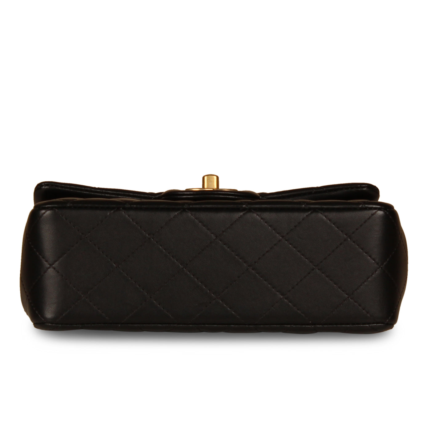Chanel Classic Flap Lambskin Black Shoulder Bag Style 340