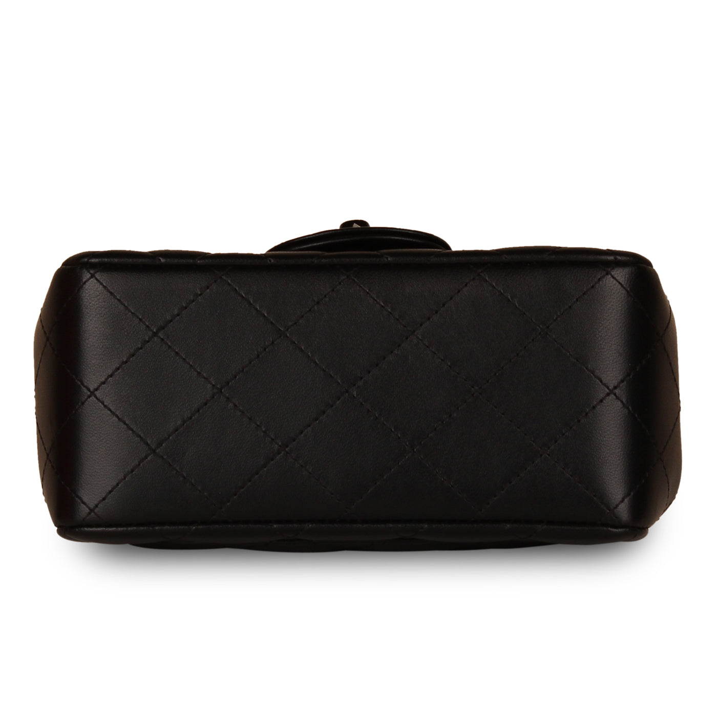 Chanel Classic Flap Lambskin Black Shoulder Bag Style 224